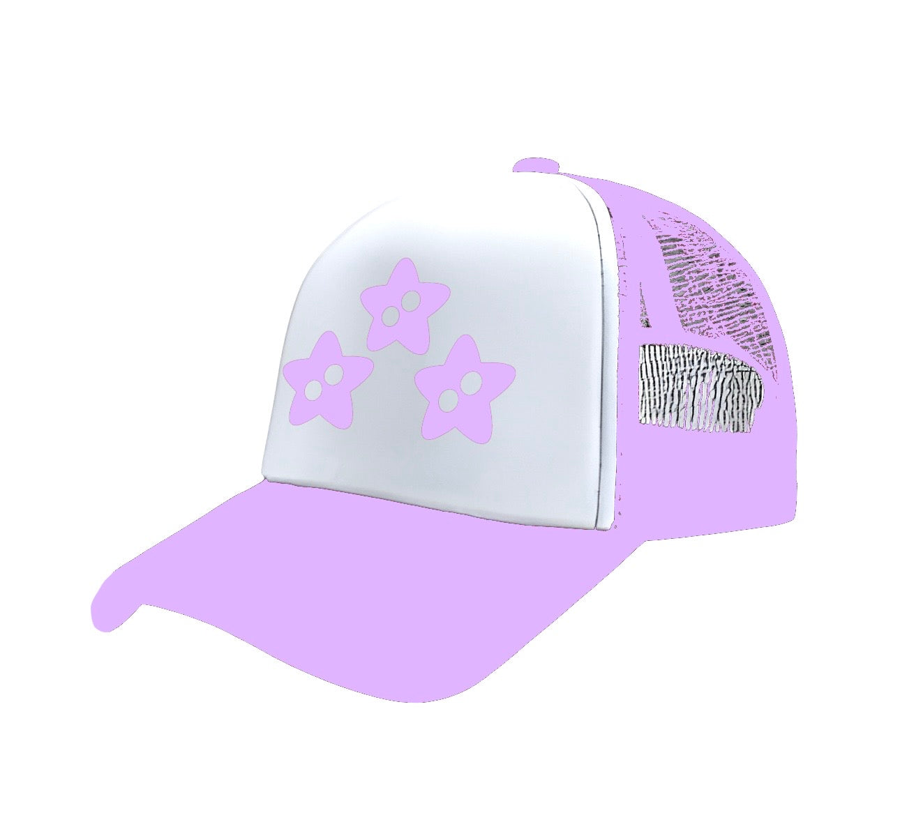 Hollow Fallen Stars Trucker Hat ( PURPLE )